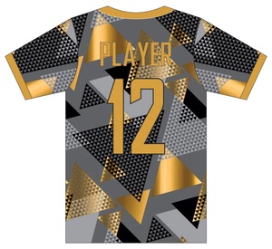 Uniforme de football unisexe en polyester de haute qualité, entraînement de football respirant - Product Image 3