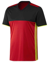 Camiseta de Fútbol Ligera de Malla, Manga Corta, Estampada, Tallas Grandes, Personalizable con Logotipo del Equipo, Transpirable, para Partido y Entrenamiento
