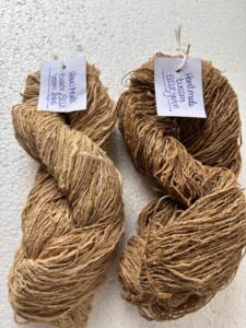 ไหมทัสซาห์ กิชชา 100% ไหมดิบ ทอมือ สำหรับทอผ้า ถักนิตติ้ง และงานฝีมือ - Product Image 5
