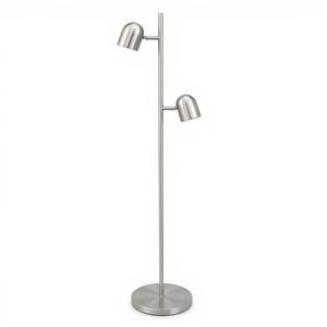 Lampe sur pied LED cylindrique Lumetal Vietnam, IP20, avec variateur tactile, pour intérieur, en métal, 3000K (blanc chaud) - Product Image 1