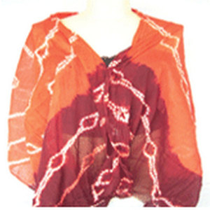 India Cotton Tie Dye Dupatta Scarf Handmade Traditional Lightweight Breathable Boho Ethnic <b>Wrap</b> <b>Shawl</b> for Women Fashion Accessor - Product Image 2