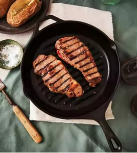 Premium Granite Coated Non Stick Grill <b>Pan</b> For Healthy Cooking And Hassle Free Food Release - Product Image 2