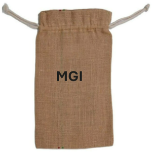 Custom Logo Printing Eco-Friendly Large Organic Cotton Canvas <b>Drawstring</b> <b>Pouch</b> Bags White Reusable Shopping Storage Promotion - Product Image 2