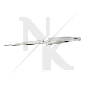 Pinzas de Joyería de Alta Calidad con Punta Fina para Abalorios, Gemas y Diamantes, Pinzas de Bloqueo Cruzado de 160 mm, Equipos de Joyería - Product Image 4