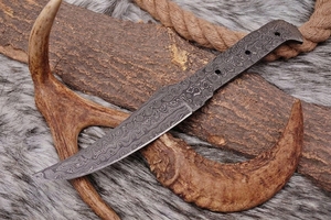 Cuchillo de Cocina de Acero Damasco Forjado a Mano al por Mayor, Hoja en Blanco para Personalizar DIY, Cuchillo de Deshuesar para Chef, Fabricante OEM a Granel - Product Image 4
