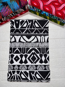 Tissu en coton Ankara imprimé wax africain du Kenya de qualité export, motifs vibrants pour l'artisanat et l'habillement - Product Image 4