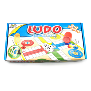 Juego de Ludo de tamaño de viaje, tablero plegable, juego de estrategia clásico, regalo de mesa compacto - Product Image 5