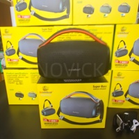 Enceinte portable d'extérieur LN716BT, basses puissantes, volume élevé, Boombox 50W avec sangle d'épaule, lecteur de musique pour fêtes, en stock, échantillon