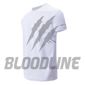 Camiseta Deportiva de Manga Corta para Hombre, Paquete de 2, Negra y Blanca, de Secado Rápido, Tejido de Poliéster, Color Sólido, Corte Regular - Product Image 6