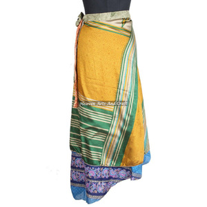 New <b>Skirts</b> Vintage 2 Layer Silk Sari Magic <b>Wrap</b> <b>Around</b> <b>Skirts</b> Dress Reversible Vintage Silk Magic <b>Wrap</b> 38 Inch Women Hobo <b>Wrap</b> - Product Image 1