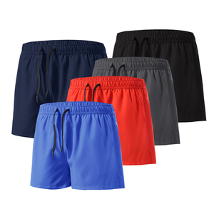 Shorts en molleton pour homme personnalisés avec poches avant, poche arrière, cordon de serrage, taille élastique, coton de qualité supérieure, fabricant - Product Image 1