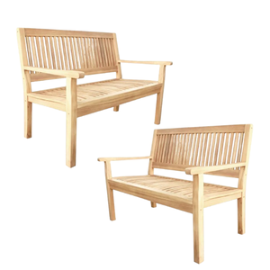 Manufacturing in Indonesia Natural Garden <b>Bench</b> Best Quality Patio Outdoor <b>Bench</b> <b>for</b> <b>SALE</b> - Product Image 6