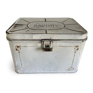 Contenedor de Almacenamiento Estilo Americano Galvanizado, Hecho a Mano, Ahorra Espacio, Puertas Corredizas, Ecológico y Duradero para Almacenamiento en Espacios Reducidos - Product Image 5