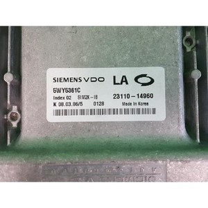 Module de commande moteur SM5 EX1/DF 2005-2010 d'occasion ORIGINAL 2311014960 - Product Image 2