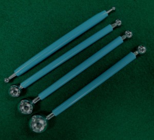HC0253 4-Piece Metal Ball Cake Tools Quality Guarantee Handmade Stainless Steel Cake Modelling Ball Tool <b>Set</b> - Product Image 5