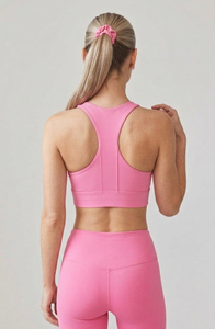 Ropa Deportiva Personalizada, Sujetador Deportivo para Correr, Top Corto de Compresión con Cuello Redondo para Mujer, Sujetador Deportivo Ligero con Espalda Cruzada y Soporte Alto - Product Image 2