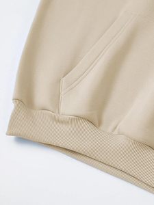 Fabricant de sweats à capuche oversize tendance, en molleton brossé doux, service de production en gros - Product Image 5