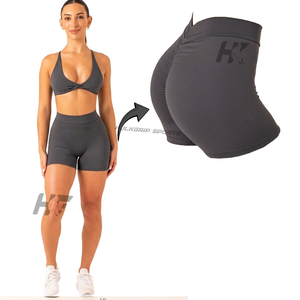 Scrunch <b>Shorts</b> Women's XL Yoga Breathable High Waist <b>Compression</b> Eco-Friendly Quick Dry Sweat-Wicking - Product Image 6