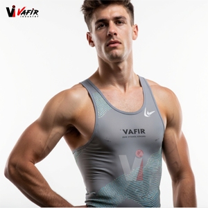 Sous-vêtements de sport pour hommes, justaucorps de lutte, short de fitness avec entrejambe ouvert et design sexy vafir - Product Image 3