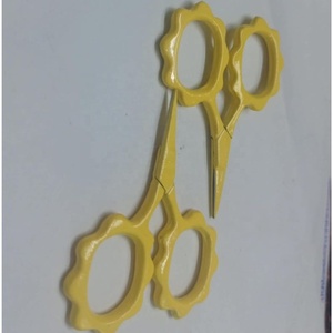Nuevas Tijeras Portátiles de Acero Inoxidable con Bordado Colorido, Duraderas y Sencillas, Tijeras Pequeñas Florales para Coser, Accesorio de Costura - Product Image 4