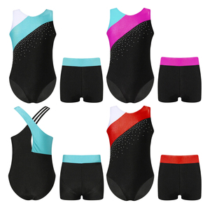 Conjuntos de Baile de Salón para Niñas, Hechos a Medida, sin Mangas, Elegantes, para Entrenamiento, Trajes de Baile para Niñas de X Años - Product Image 1