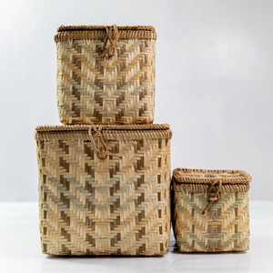 Cajas de almacenamiento de bambú ecológico para galletas y dulces contenedor caja natural más vendida al por mayor de fábrica en Vietnam - Product Image 2