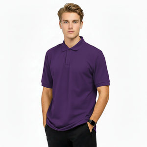 Polo de Algodón de Alta Calidad para Hombre, Logotipo Personalizado Bordado, Manga Corta, Estilo Casual de Verano, Material Suave y Transpirable - Product Image 1
