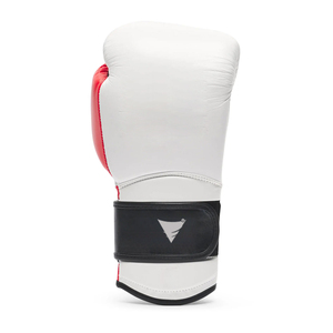 ถุงมือชกมวยหนังแท้คุณภาพระดับมืออาชีพ ราคาประหยัด พร้อมโลโก้สั่งทำพิเศษ ระบายอากาศได้ดี สวมใส่สบาย ซับเหงื่อได้ดี ปิดด้วยแถบตีนตุ๊กแก - Product Image 2