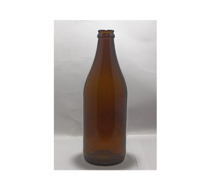Bouteille de bière en verre ambré AIBA de 650 ml, durable, pour brasserie, pour lager, bière artisanale, emballage de boissons, réutilisable, approvisionnement en gros - Product Image 5