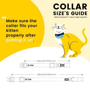 Collier de luxe pour animaux de compagnie, mini, doux, réglable, imprimé multicolore, collier pour chat, confortable, léger, élégant, charmant, de qualité supérieure - Product Image 2