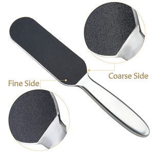 Limas para pies MARI INSTRUMENTS con mango de acero inoxidable, limas para eliminar piel muerta de 9.65 pulgadas, servicio OEM ODM, limas para pedicura. - Product Image 3
