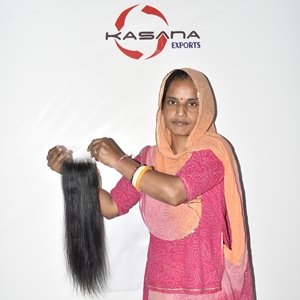 Extensiones de Cabello Humano Natural Virgen Vietnamita 4x4 HD, Sin Enredos, Sin Caída, Precio de Fábrica al Por Mayor, ¡Venta Caliente! - Product Image 4