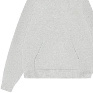 Sweat à capuche en tricot avec broderie en point de chaînette pour homme, sweat à capuche confortable et élégant avec broderie en gris, sweat à capuche en tricot de qualité supérieure - Product Image 3