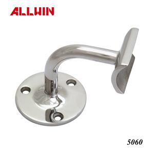 Support de main courante réglable en acier inoxydable contemporain pour usage hôtelier - Product Image 4