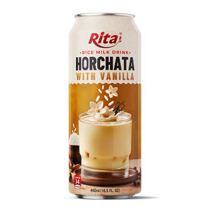Proveedor Bebidas Refrescos 500ml Enlatado La mejor horchata con canela Etiqueta privada Suministro directo de fábrica - Product Image 5