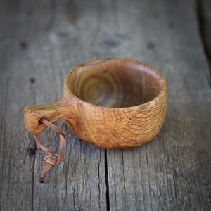 Taza Kuksa Hecha a Mano, Taza de Madera a Precio Económico para Café, Té, Aventuras al Aire Libre y Uso Diario - Product Image 6