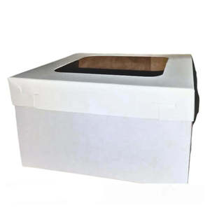 Best Quality Handmade Kraft Paperboard <b>Cake</b> Boxes Factory Custom Portable Food Safe Market Price Packaging - Product Image 1