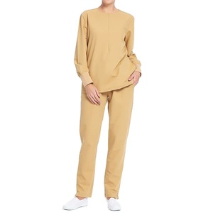Nouvelle vente coton Polyester mélange à manches courtes femmes femmes col en v col gommage hôpital médical soins infirmiers costume uniformes 2026 - Product Image 1