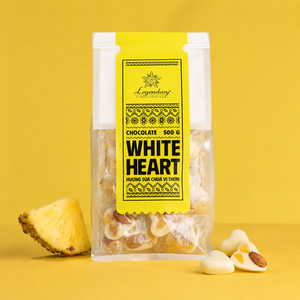 Best Seller White <b>Chocolate</b> Compound Coated Almonds With Yogurt And Dried Fruit In Custom Box Packaging For Wedding Gifts - Product Image 1