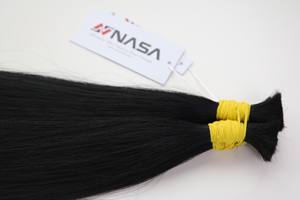 Meilleure vente de cheveux en vrac couleur noire naturelle de haute qualité 100% cheveux vietnamiens vierges expédition rapide - Product Image 5