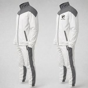 Ensemble de jogging complet pour homme, personnalisé, décontracté, uni, léger, écologique, imperméable, coupe-vent, respirant et anti-transpiration - Product Image 5