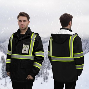 Custom Winter Safety <b>Jacket</b> Breathable Thermal Safety Wear Manufacturer Bulk Orders - Product Image 2