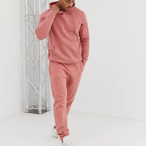 Conjunto Deportivo Premium para Hombre con Capucha, Sudadera Larga Informal de Algodón para Otoño y Pantalones Deportivos con Cierre de Cordón - Product Image 1