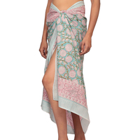 Paréo de plage sexy à manches longues, jupe de plage, serviette longue, écharpe de bikini sexy, jupe de plage sexy imprimée de haute qualité