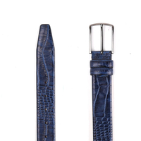 Cinturón de Cuero Vacuno Personalizado de Lujo, en Oferta, a la Moda, Casual, con Hebilla de Aleación Ajustable, Duradero, Ligero, Colores Personalizables