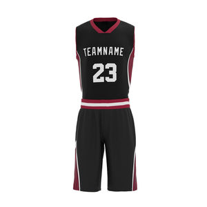 Camiseta de Baloncesto Personalizada con Nombre y Número, de Malla Transpirable de Alta Calidad, Unisex, al por Mayor, sin Mangas, Sublimada e Impresa para Hombre - Product Image 2