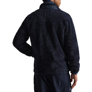 Premium Pile Fleece Hybrid <b>Jacket</b> <b>Men</b> Technical Sherpa OEM Custom Luxury Outdoor Streetwear Outerwear - Product Image 2