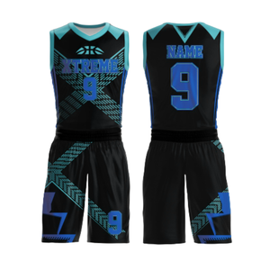 Conjunto de Uniforme de Baloncesto, Jersey de Malla Transpirable, Pantalones Cortos de Secado Rápido, Logotipo Personalizado, Ropa Deportiva de Entrenamiento en Equipo, Uniforme de Equipo de Baloncesto - Product Image 5