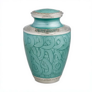 Urna Funeraria Árbol de la Vida Esmeralda, Tamaño Mediano para Adultos, Recuerdo Conmemorativo, Contenedor para Cenizas, Diseño Decorativo del Árbol de la Vida - Product Image 5