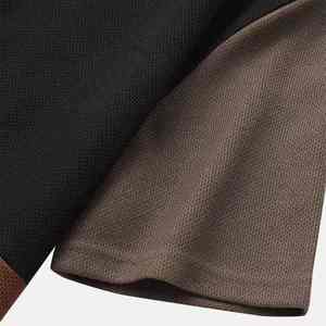 Camisetas de Cuello Alto para Hombre, 100% Algodón Grueso, con Logotipo Personalizado, Tela de Lona Transpirable, Estilo Casual - Product Image 3